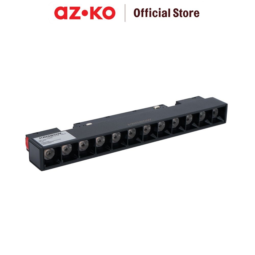 AZKO Krisbow Lampu Sorot Led Magnetic Linear Spot 12 watt Warm White Outdoor Light Lampu Penyorot Ga