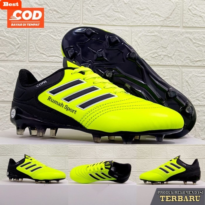 rekomendasi sepatu bola untuk kaki lebar Paket Komplit Sepatu Bola Anak Adidas Copa Sol Bening - Sta