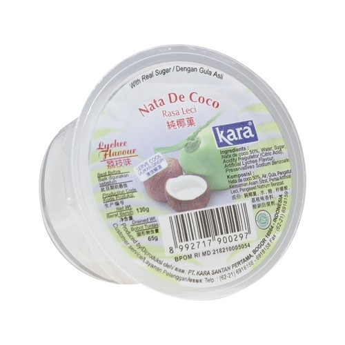 

Kara Nata De Coco Cup Leci 130GR