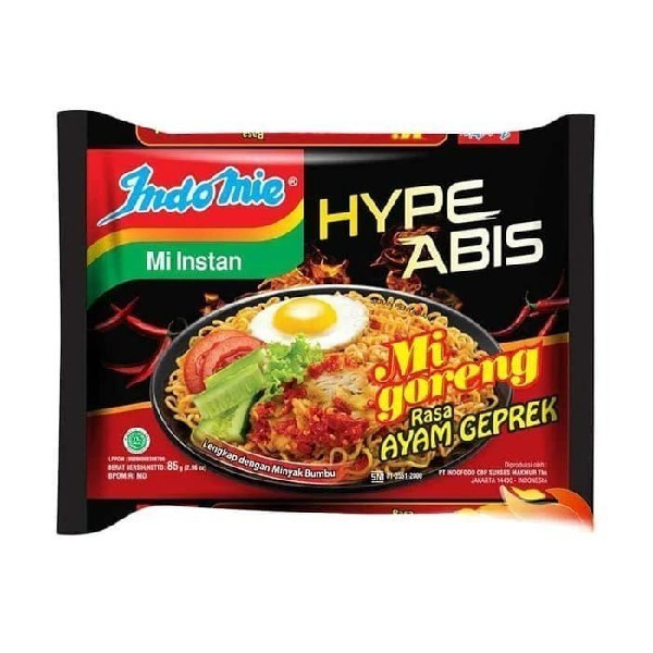 

INDOMIE MI GORENG AYAM GEPREK AS