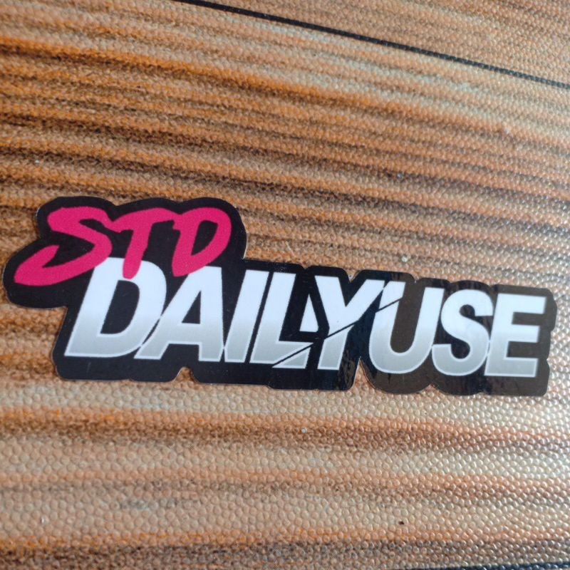 STD DAILYUSE STIKER MOTOR MATIC HEREX STANDAR DRINK BENG BENG MINIMAL MAXIMAL