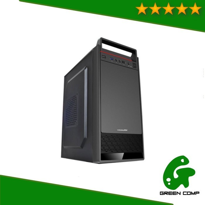 VenomRX Casing PC Inarius M-ATX with PSU 300W