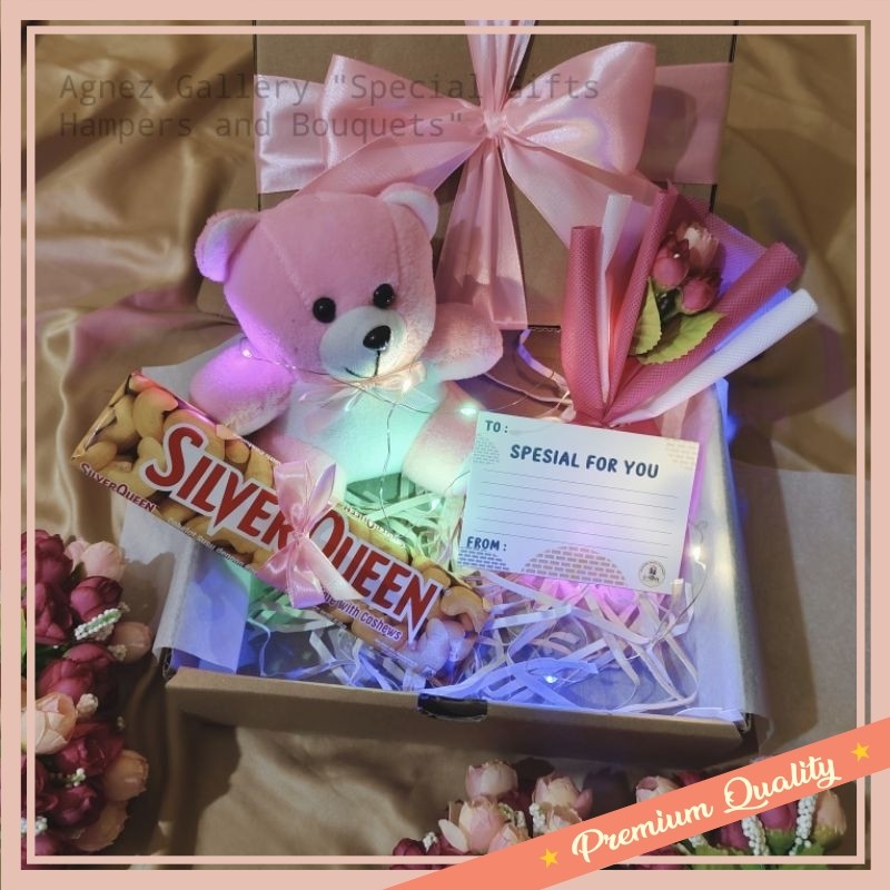 

Hampers buat pacar teman sahabat bestie unik lucu keren kekinian / Hampers Mini / Mini Gift / Hampers Coklat / Kado Valentine / Kado Ulang Tahun