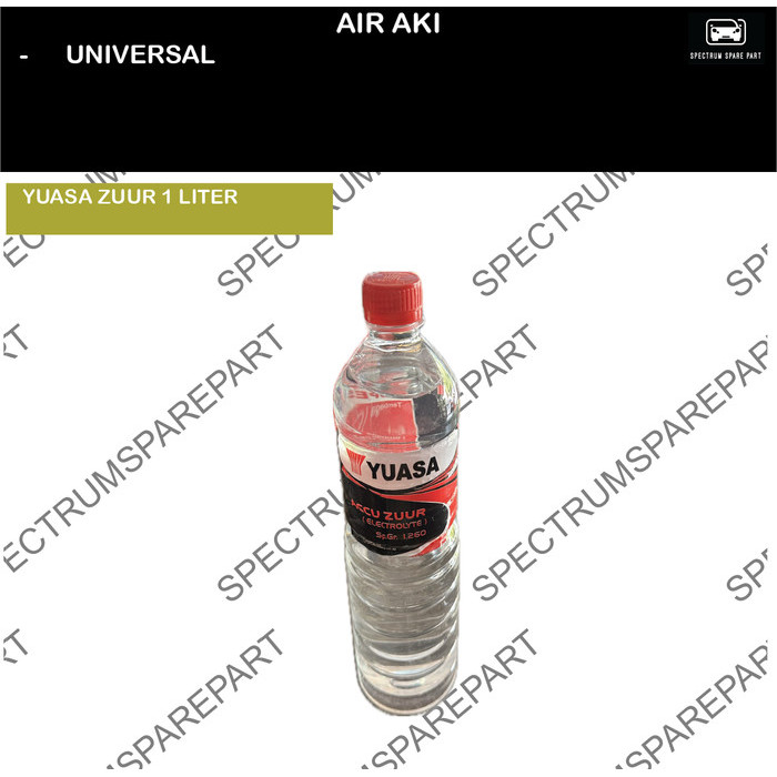 AIR AKI ZUUR YUASA MERAH 1 LITER ORIGINAL