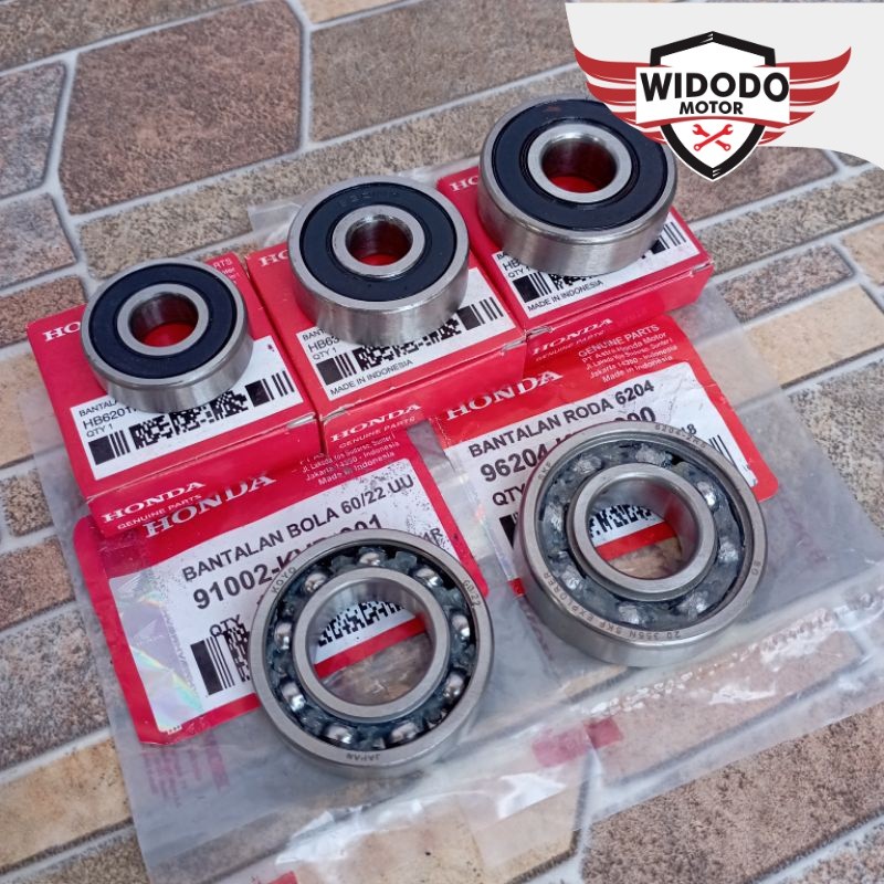 Laher Bearing gearbox Bearing rasio set vario beat all scoopy spacy genio street deluxe