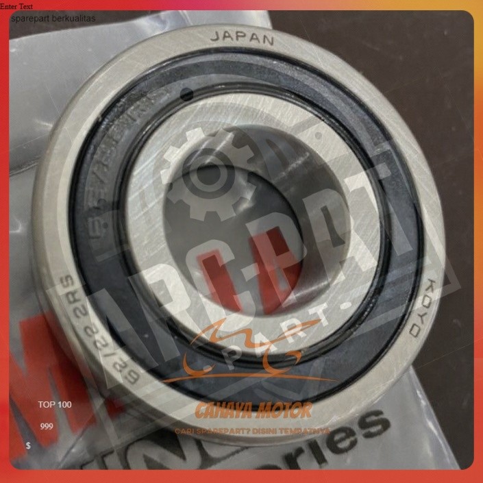 ARC_PART 257185 BEARING LAHER AS RODA YAMAHA XEON RC 6222 KOYO
