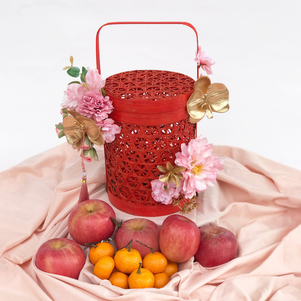 

Hampers Buah Hadiah CNY Chinese New Year Fruit Blossom Bingkisan Imlek