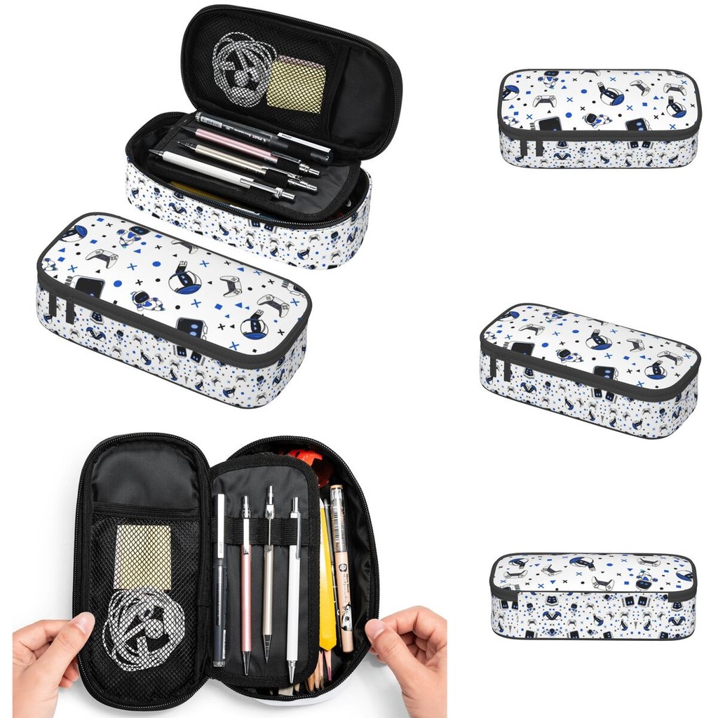 

Astrobot And Friends Pencil Cases Big Capacity Pen Bags Pen Box Pencil Pouch For Boys Girls Students Stationery School Office