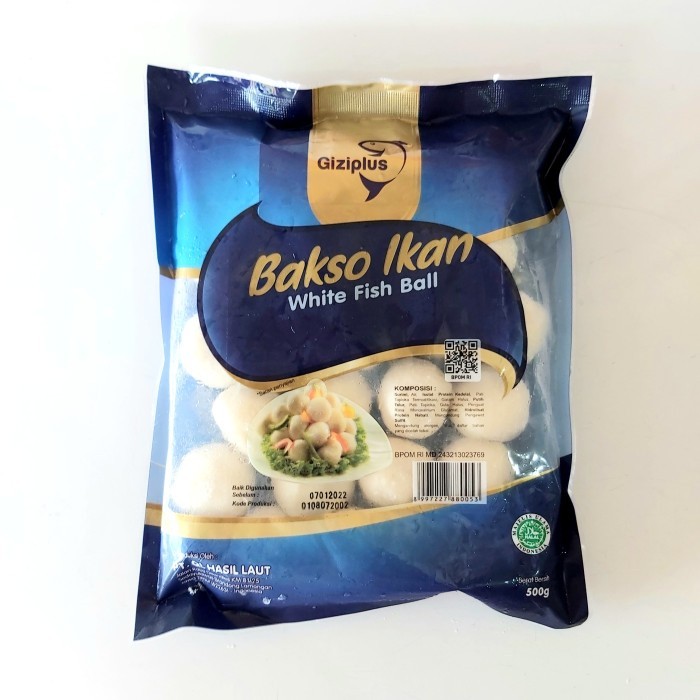 

Giziplus white fish ball 500 gr