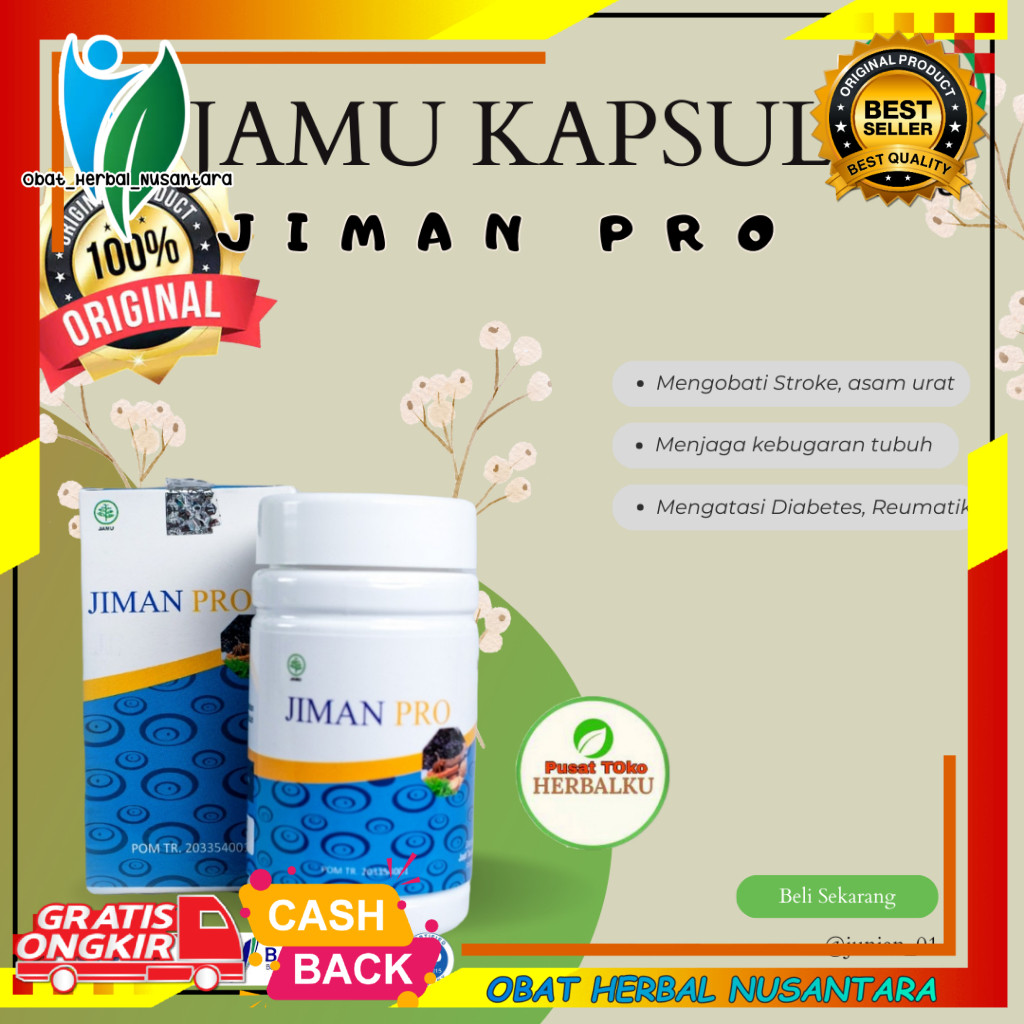 Jiman Pro | Kapsul Jiman Pro | AGEN RESMI JIMAN PRO obat herbal terpercaya mengatasi berbagai macam 