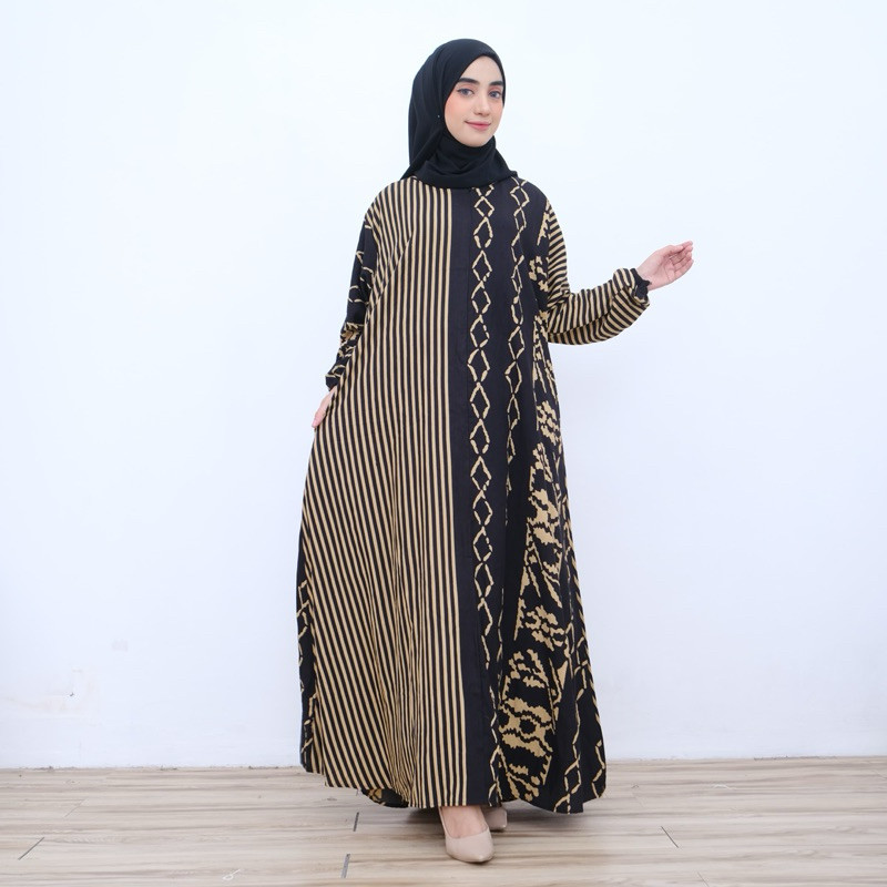 DF34RF Abaya Gamis Basma Ruya By Ayunabella Jakarta