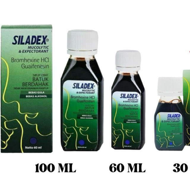 SILADEX BATUK BERDAHAK (HIJAU)30,60,100 ML APM