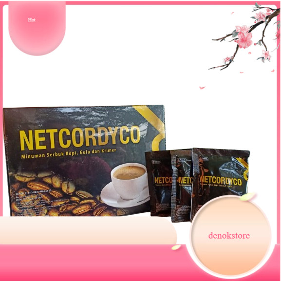 CORDYCO NETCORDYCO COFFEE PREMIUM GINSENG RASA NIKMAT KOPI KESEHATAN