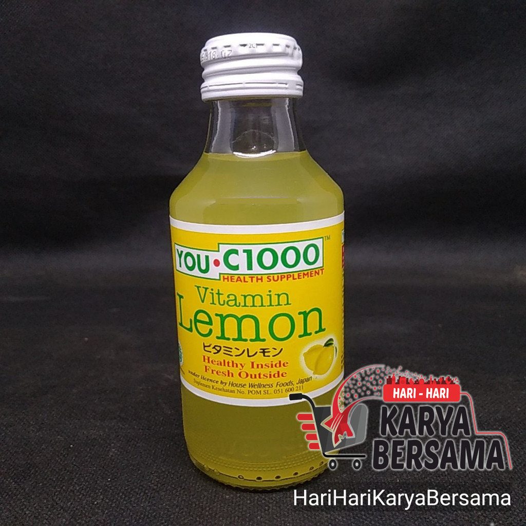 

MINUMAN RINGAN YOU C 1000 VITAMIN LEMON 140ML