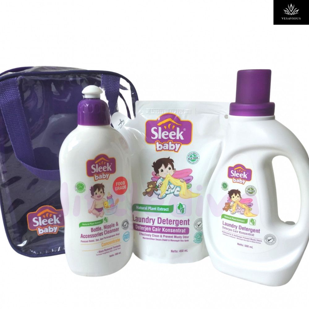 ARJUNA SLEEK BABY SPECIAL PACKAGE / Sleek Baby Paket / Paket Sleek Baby KINO KT4