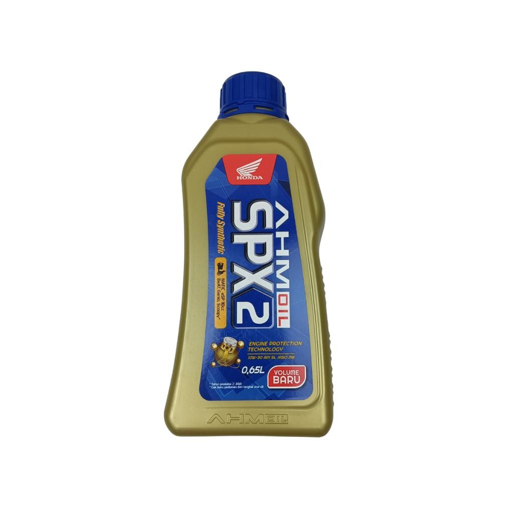 Oli  Motor Matic BeAT SPX2 Original AHM 650 ml - Oli Motor Honda BeAT Street Genio & Scoopy motor