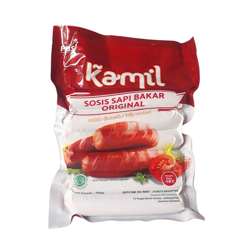 

Sosis Kamil Sapi Bakar Original 500gr