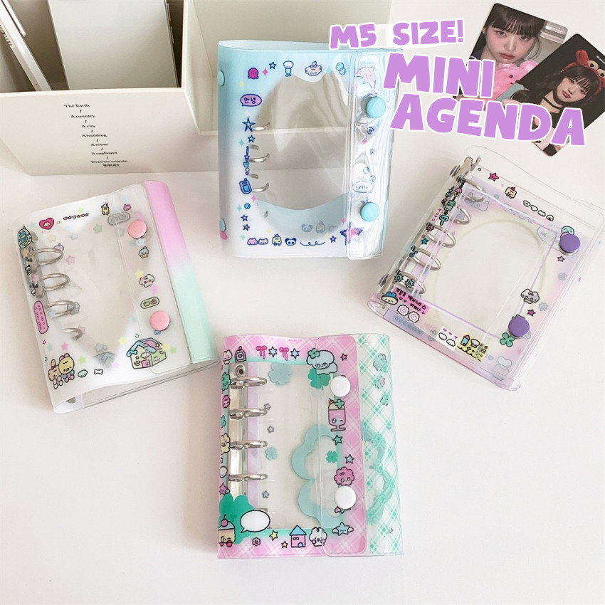

Bibimcat - (M5 SIZE) Binder Journal Buku Agenda (SATUAN) / Buku Tulis Catatan Diary Mini Lucu Aesthetic Estetik
