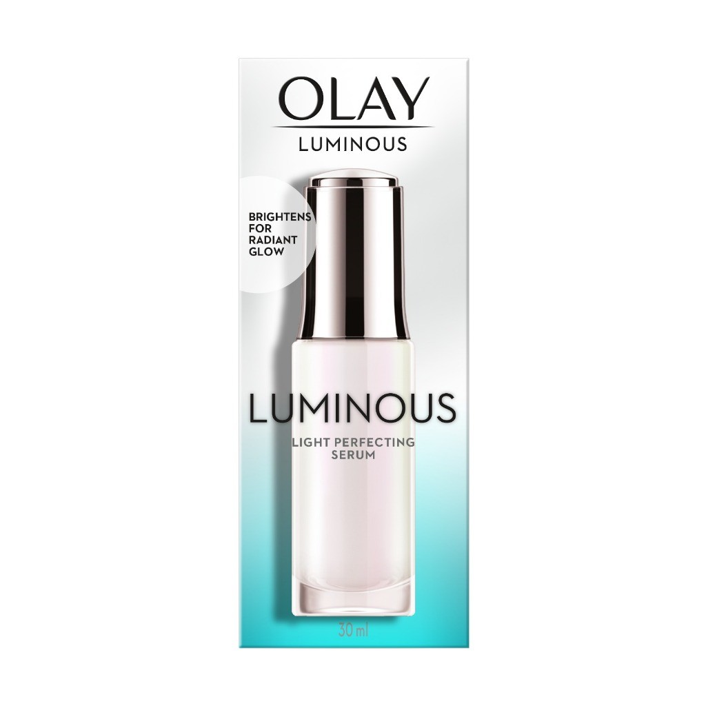Olay White Radiance Light Perfecting Serum 30ml [Paket isi 2] - Essence Wajah