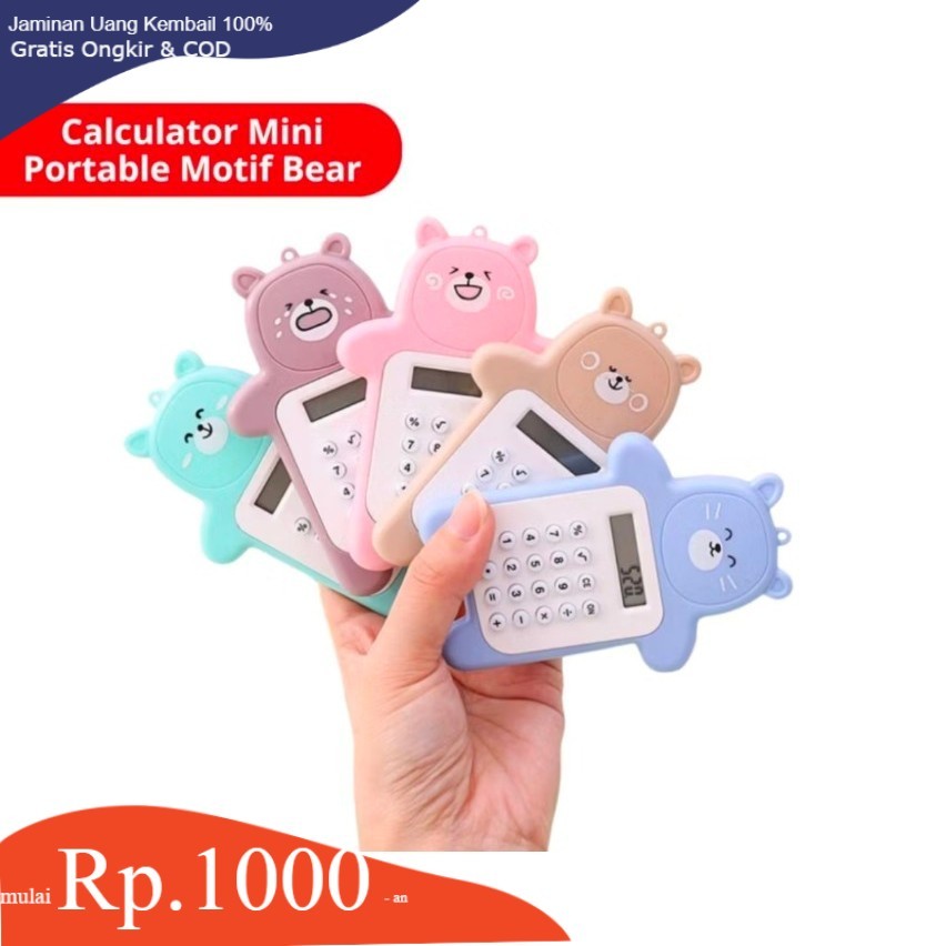 

COD KALKULATOR MINI PORTABEL BEAR BERUANG