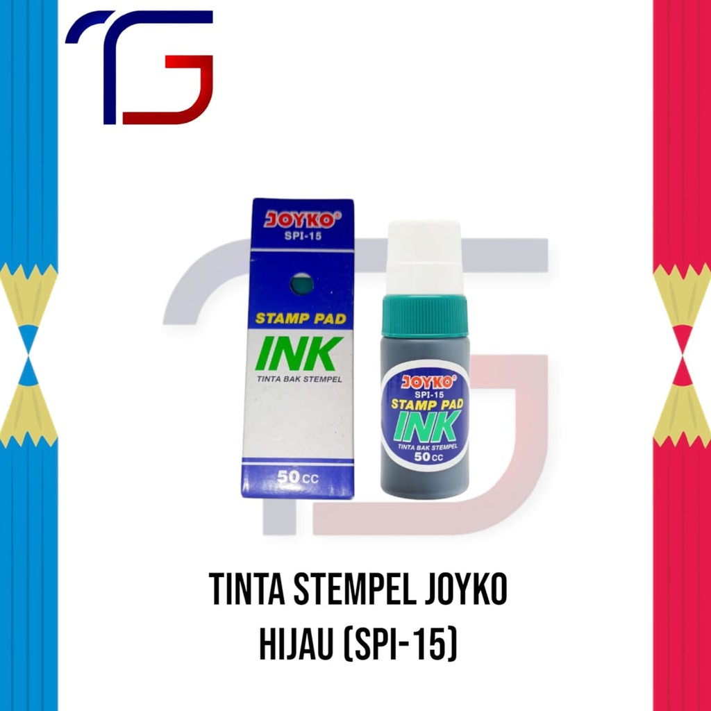 

TINTA STAMPEL / TINTA REFILL JOYKO HIJAU (SPI-15)
