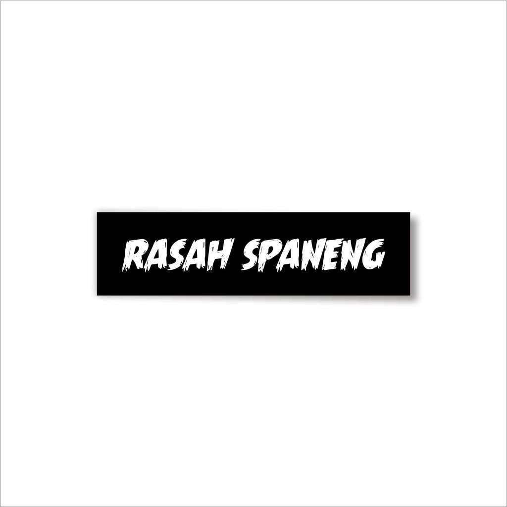 

Stiker graftac brand distro berkualitas rasah spaneng sticker