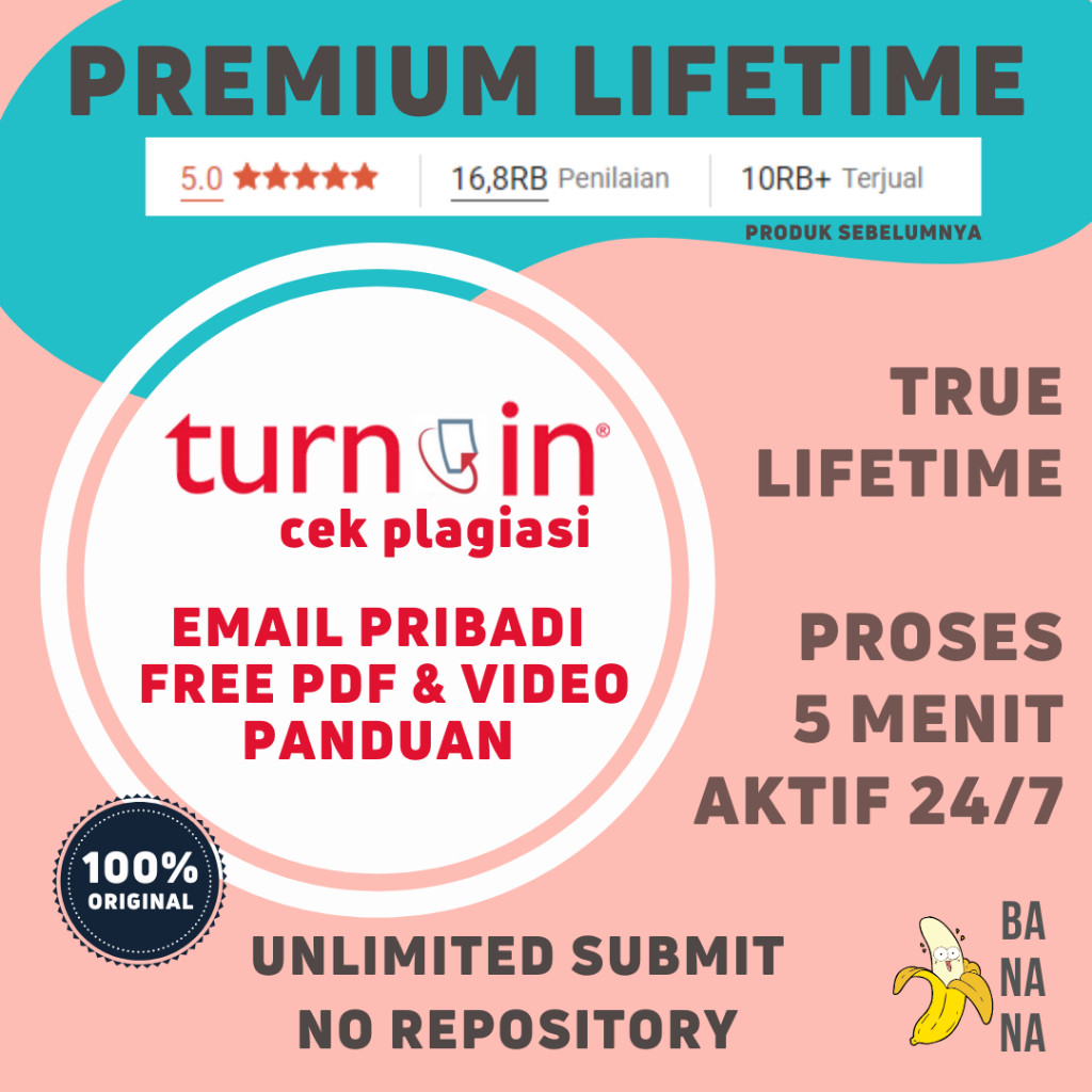 Turnitin No Repository Lifetime Software Cek Plagiasi Bergaransi