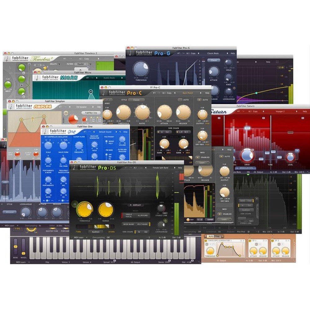 FLASHDISK 32GB PAKET SOFTWARE DAW FL STUDIO 21, NEXUS 2 VST, iZOTOPE, EZDRUMMER, CUBASE PRO, SERUM, 