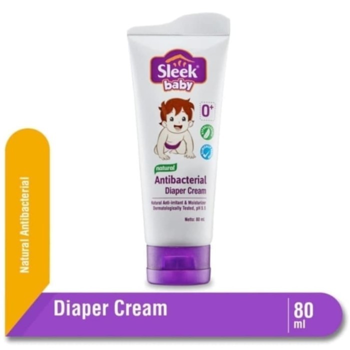 Sleek Baby Antibacterial Diaper Cream Anti Ruam Popok