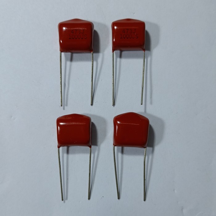 HD88 Kapasitor Capacitor Capasitor 473K 400V 473J 47NF Milar Mylar Merah