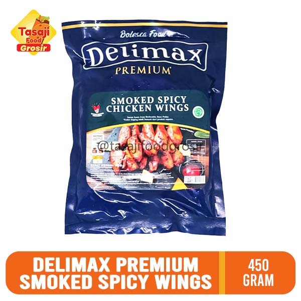 

Delimax Premium Smoked Spicy Chicken Wings 450 Gram Grosir