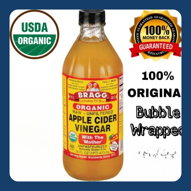 

Bragg Apple Cider Vinegar 473ml Cuka Apel Organik