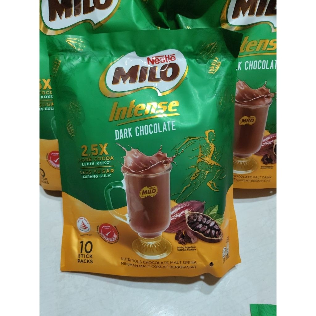 

Milo Intense Dark Choco Original Malaysia 10 Stick
