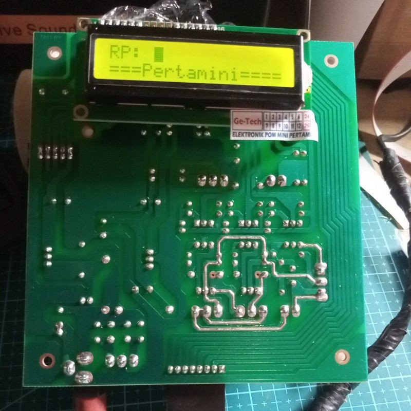 CPU Pom Mini AC Original Atmega 16/32 PCB Bahan Fiber