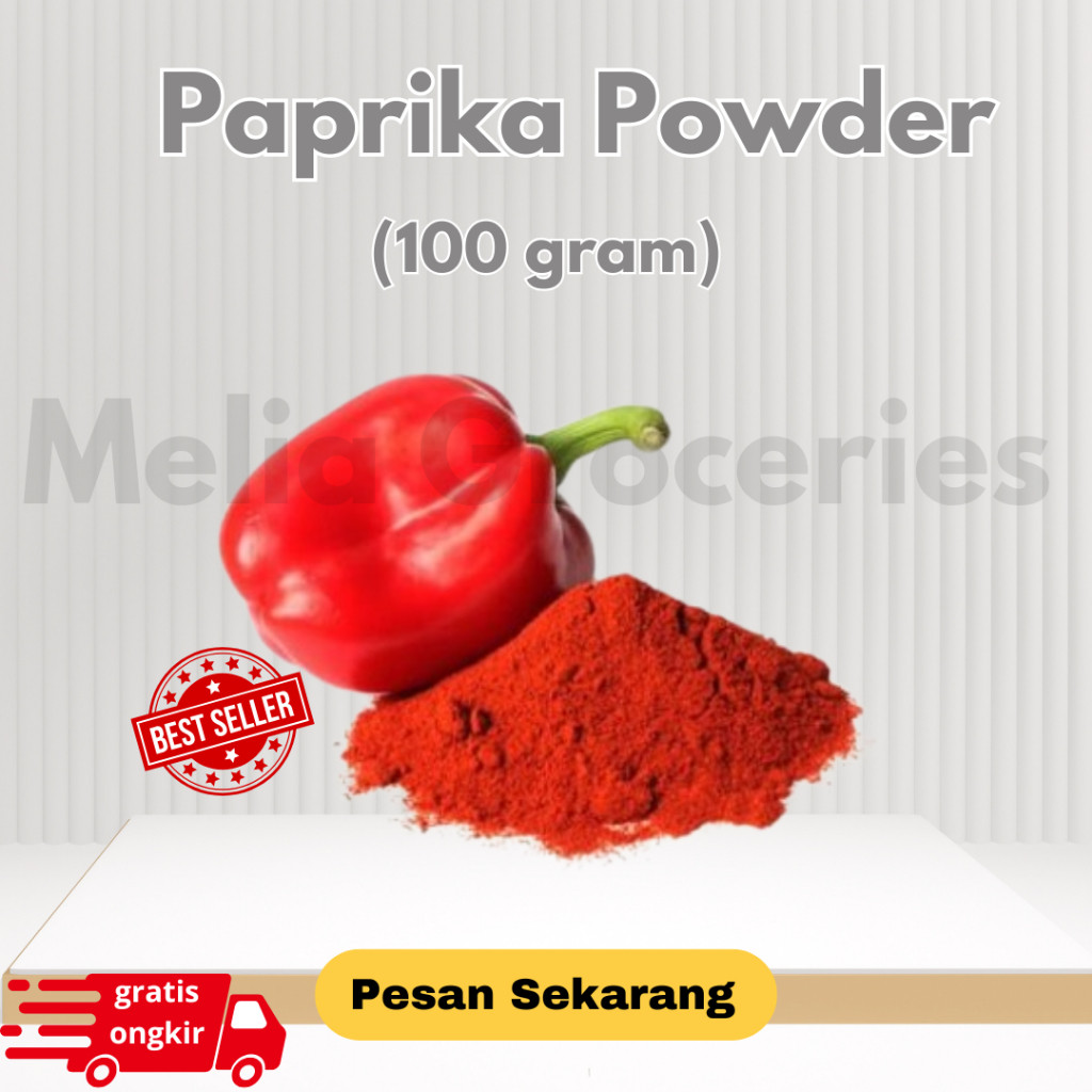 

Bubuk Paprika 100 gr / Paprika Powder 100gr / 100% Original / Premium Qulity