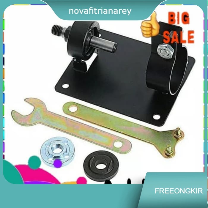 DUDUKAN BOR ADAPTOR STAND HOLDER PORTABLE CIRCULAR SAW BOR MEJA