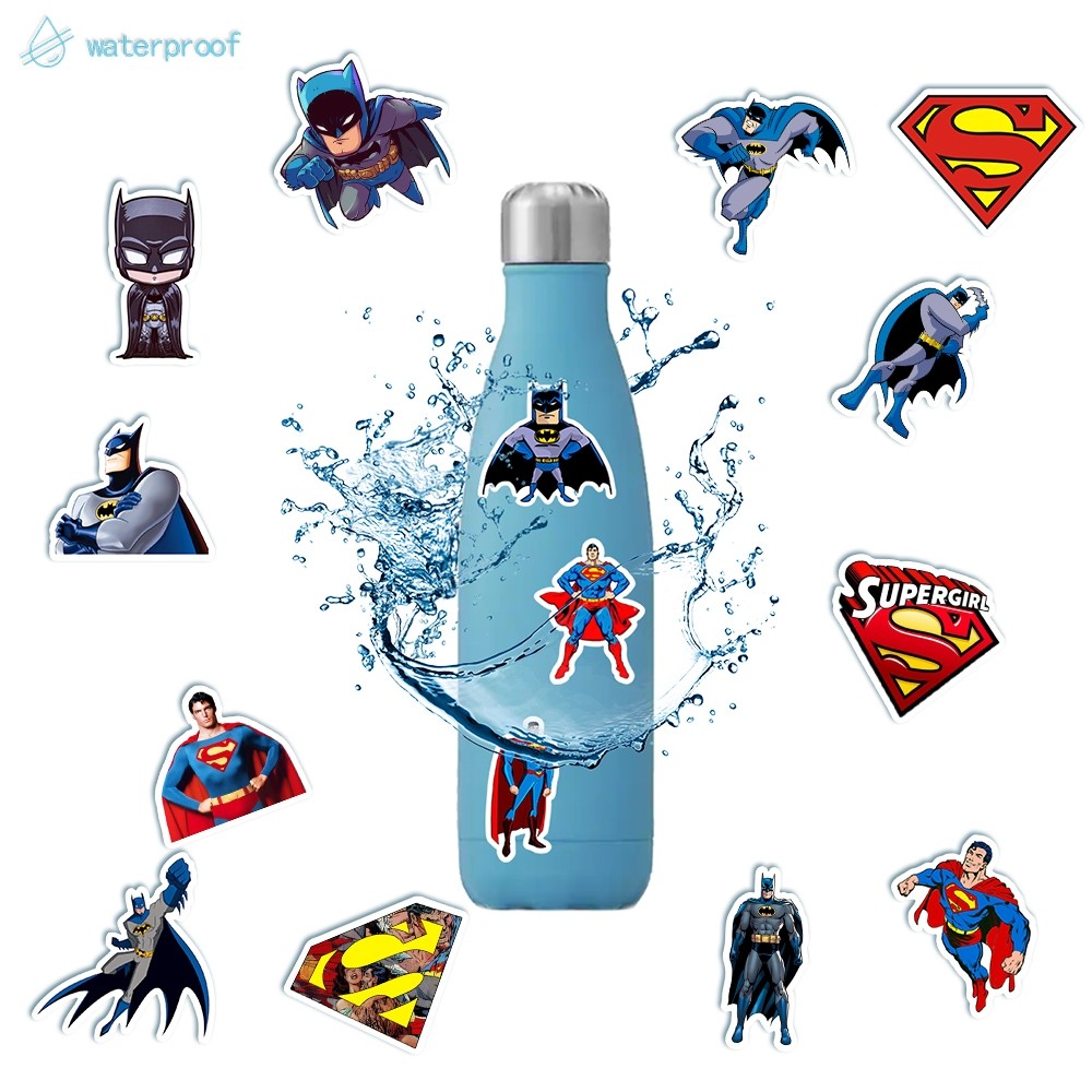 

Stiker Keren BatMan Superman Stiker Kartun DC Universe Decal Vinyl Stiker Anti Air-Sticker Aesthetic Buku Journal Koper Stiker Casing HP Laptop Stiker Helm Motor Botol Minum