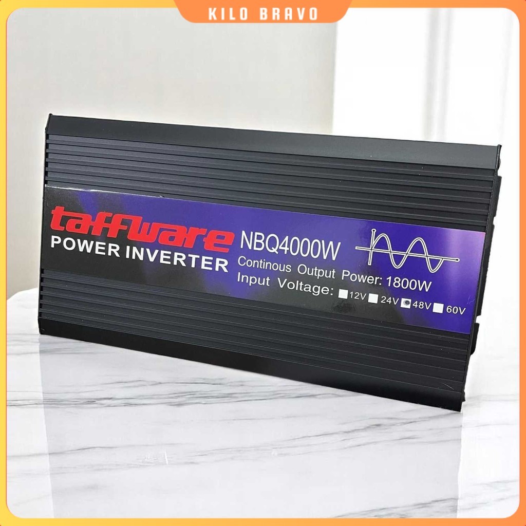 Taffware Power Inverter Mobil Pure Sine Wave DC 48V to AC 220V 4000W - NBQ4000W