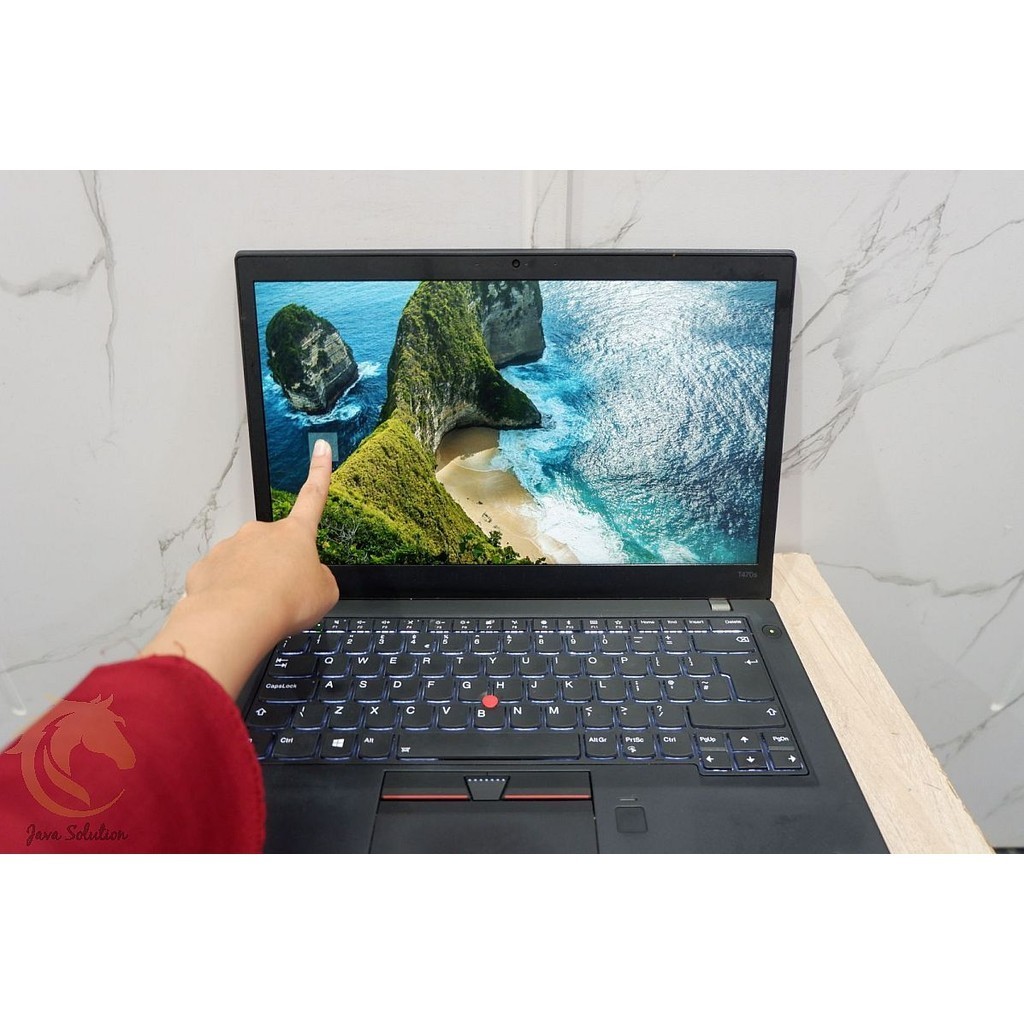 Laptop Lenovo Thinkpad T460s Touchscreen Intel Core i5-6300U Ram 16Gb 512Gb Normal Siap Pakai - Lept