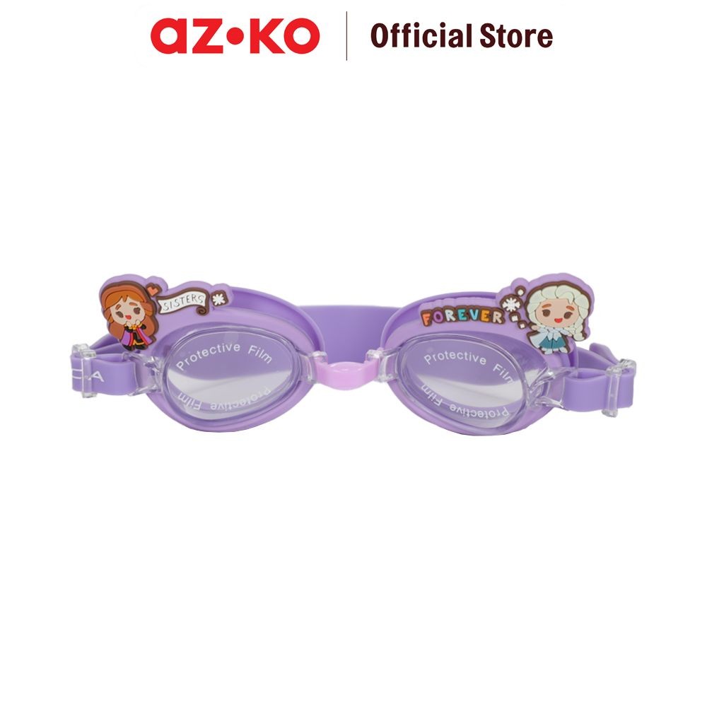 AZKO Disney Kacamata Renang Anak Frozen - Ungu Safety Swimming Goggles Peralatan Renang Perlengkapan