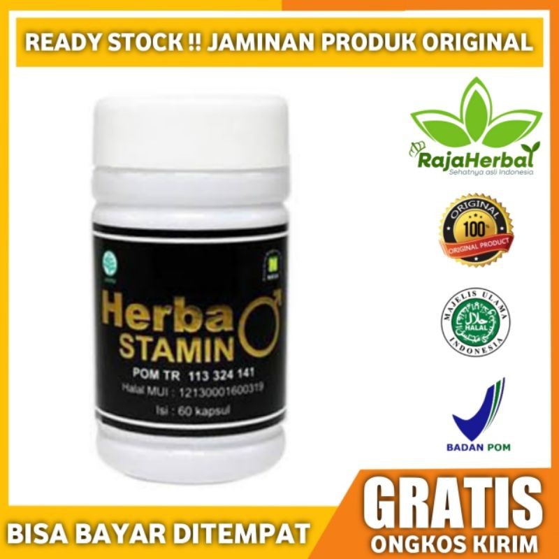 Original 100% Herbastamina Nasa - Herba Stamina Asli Nasa Original Obat Herbal Pria Kuat