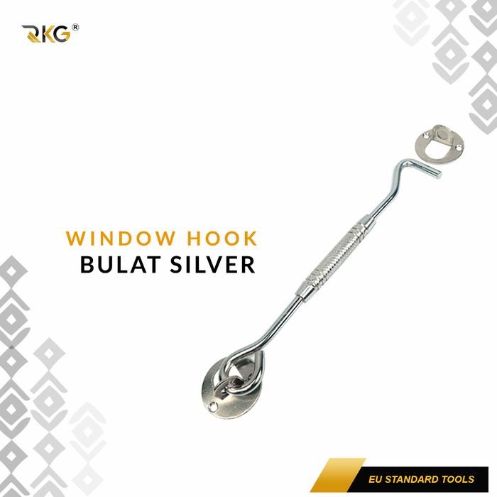 RKG Hak Angin Jendela Grip Window Hook Stainless 8 Inch