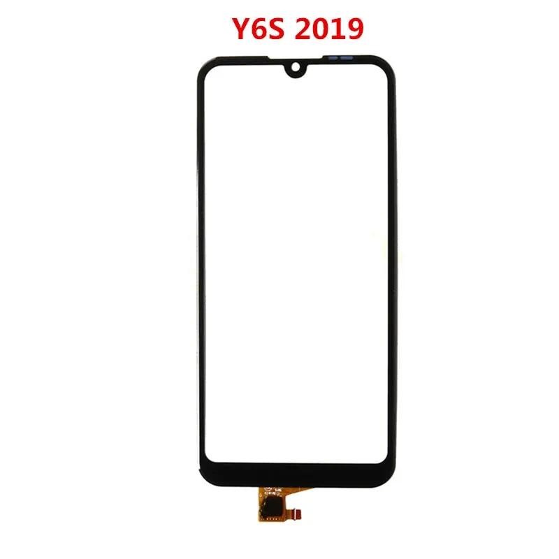 Outer Screen For Huawei Y6S Y5 Y6 Y7 Pro Prime 2018 2019 Digitizer Sensor Touch Panel LCD Display Fr