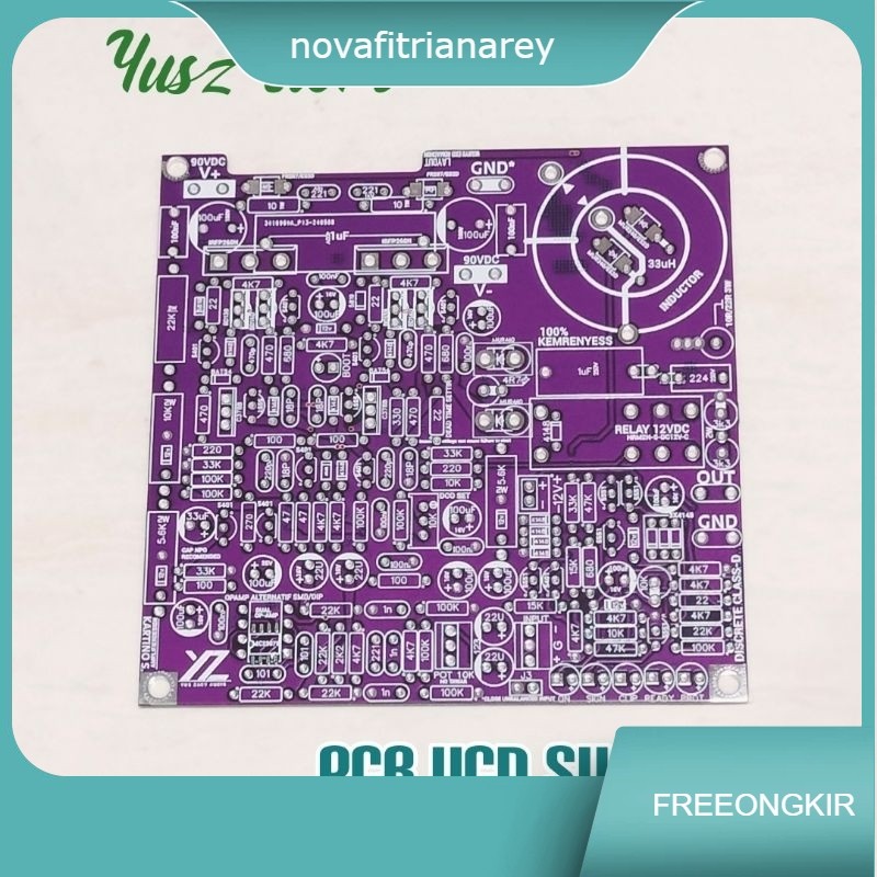 PCB UCD Superlite Class D amplifier dobel layer