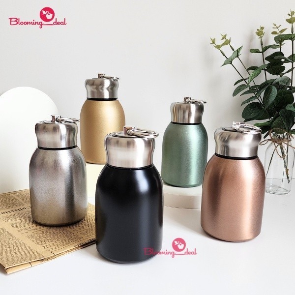 Botol Minum Termos Air Panas Dingin Insulation Bottle 280ml BOTOL MINUM PORTABLE TAHAN PANAS DAN DIN