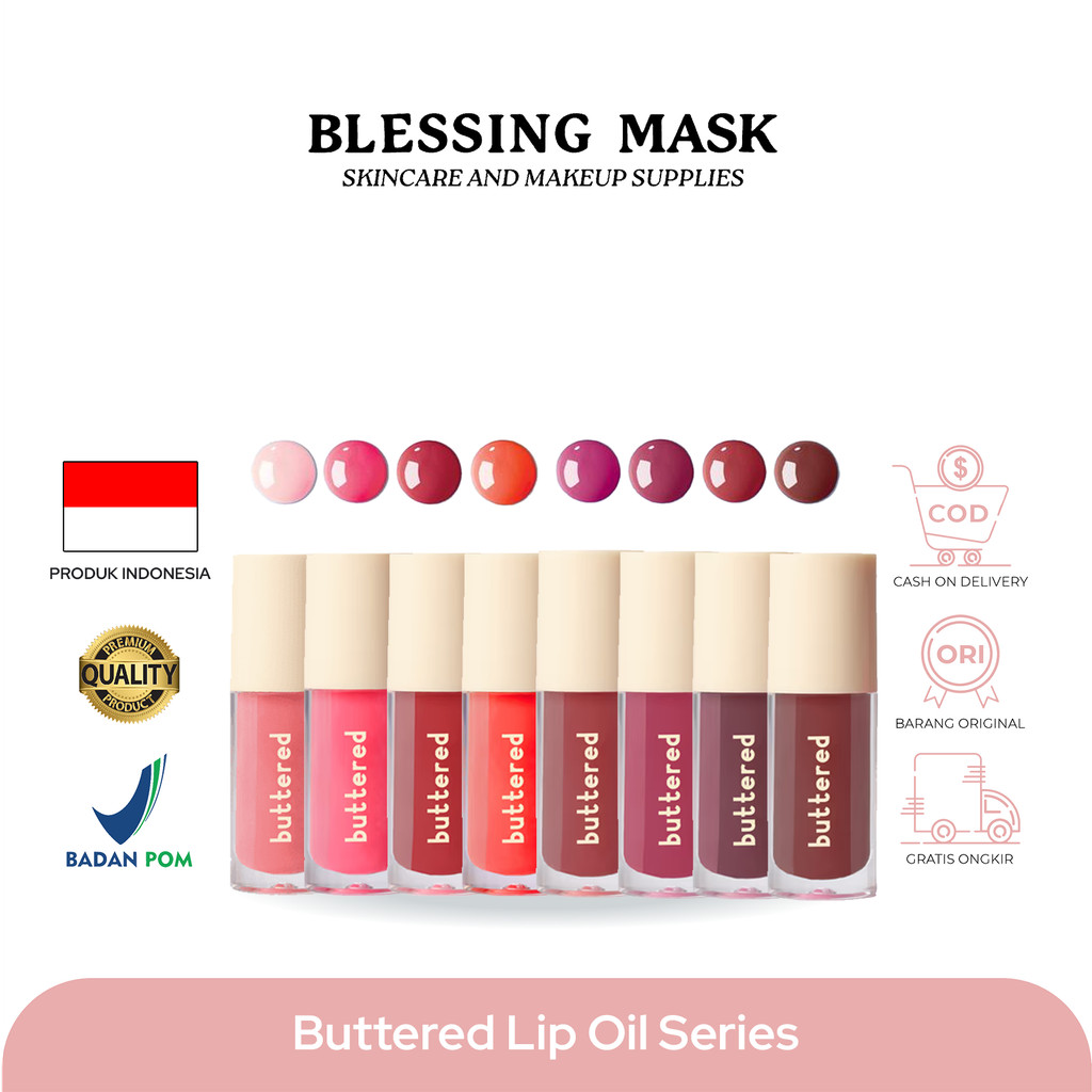 Buttered Lip Oil Series