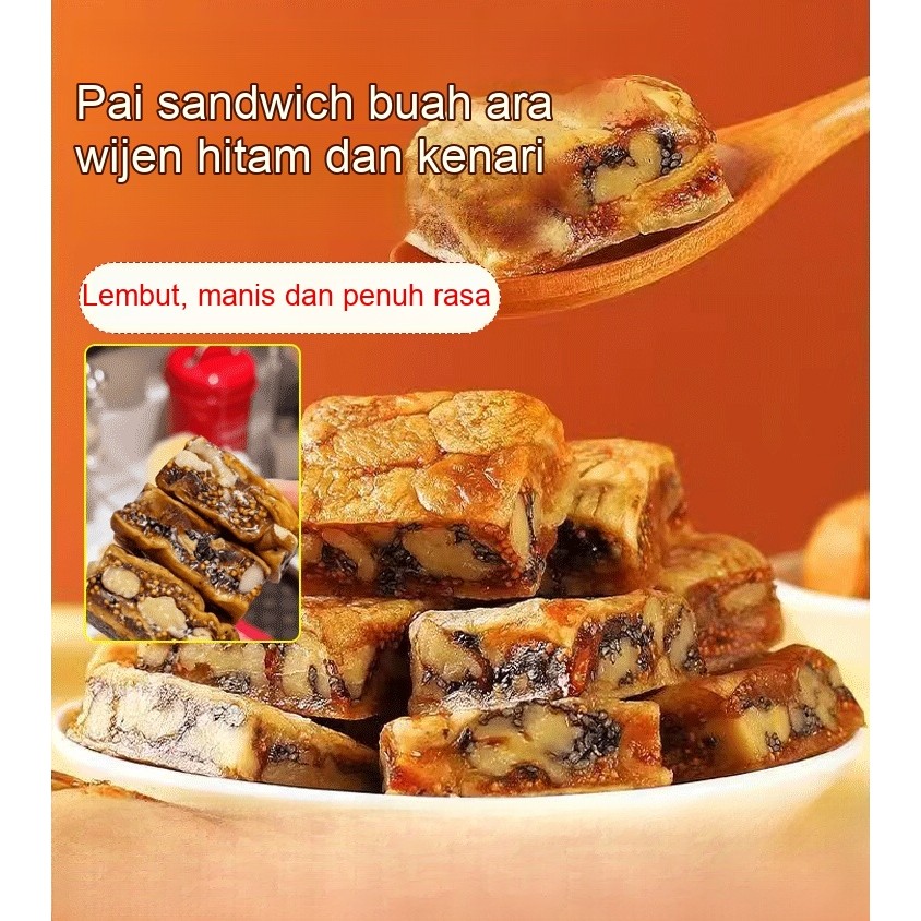 

⚡Hala/Beli 1 Gratis 1⚡Cemilan Isi Wijen Hitam, Buah Ara, dan Kacang Kenari Siap Santap 100% Manis Alami 0 Bahan Pengawet Nutrisi Tinggi 0 Lemak Kaya Nutrisi Pria dan Wanita/Dikirim dalam waktu 24 jam