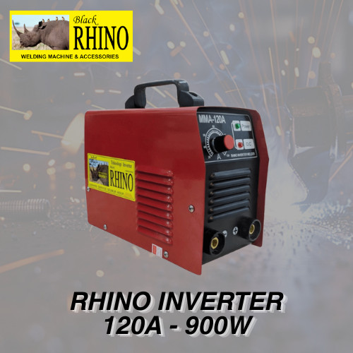 Mesin Las Inverter Rhino 120A-900W / RHINO Mesin Trafo Las Listrik 120A 900W