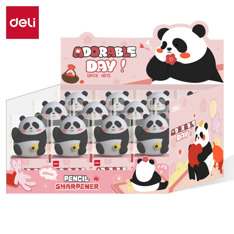 

Deli | Rautan Pensil (Pencil Sharpener) Bentuk Panda Lucu | 1 Lubang | EH572