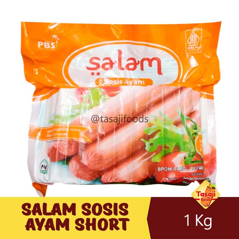 

Salam Sosis Ayam Short 1 Kg Chicken Sausage Kulakan